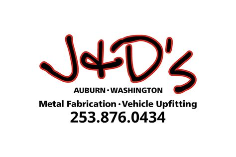 j & d metal fabrication auburn wa|ĝ pronunciation.